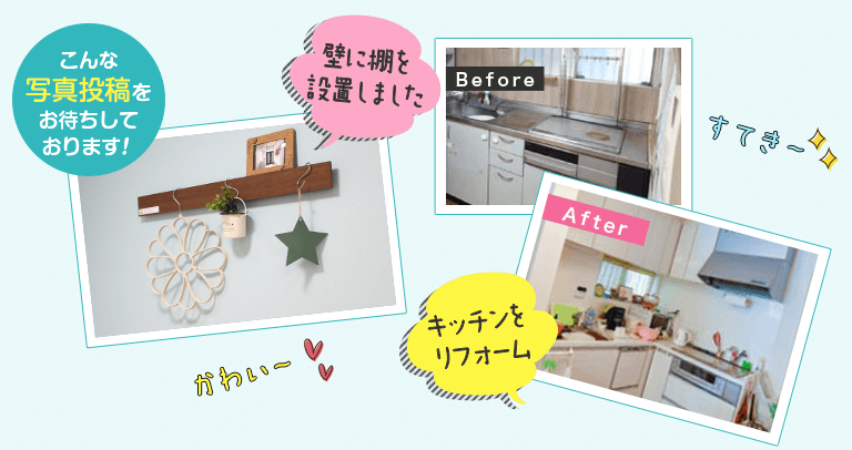 こんな写真投稿をお待ちしております